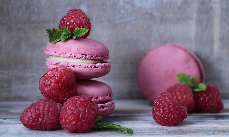 Sun and Moon Macarons